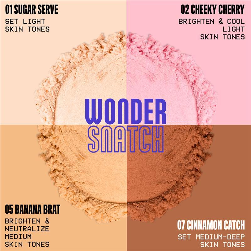NYX Wonder Snatch Powder Banana Brat Brightening Yellow