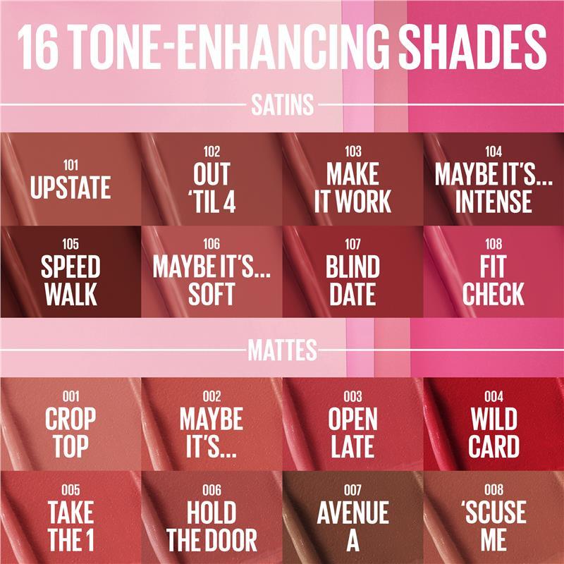Maybelline Serum Lipstick 107 Blind Date
