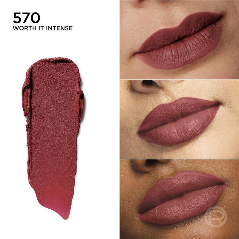 L'Oreal Paris Color Riche Matte-In-Balm Lipstick 570 Worth It Intense