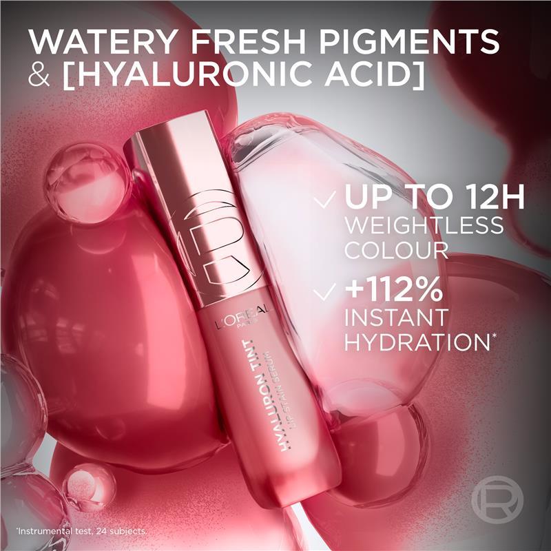 L'Oreal Paris Hyaluron Tint Lip Stain Serum 640 Tea Time
