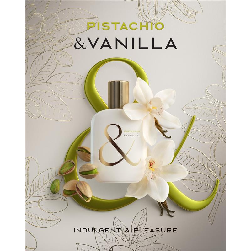 &Vanilla & Pistachio Eau de Parfum 50ml
