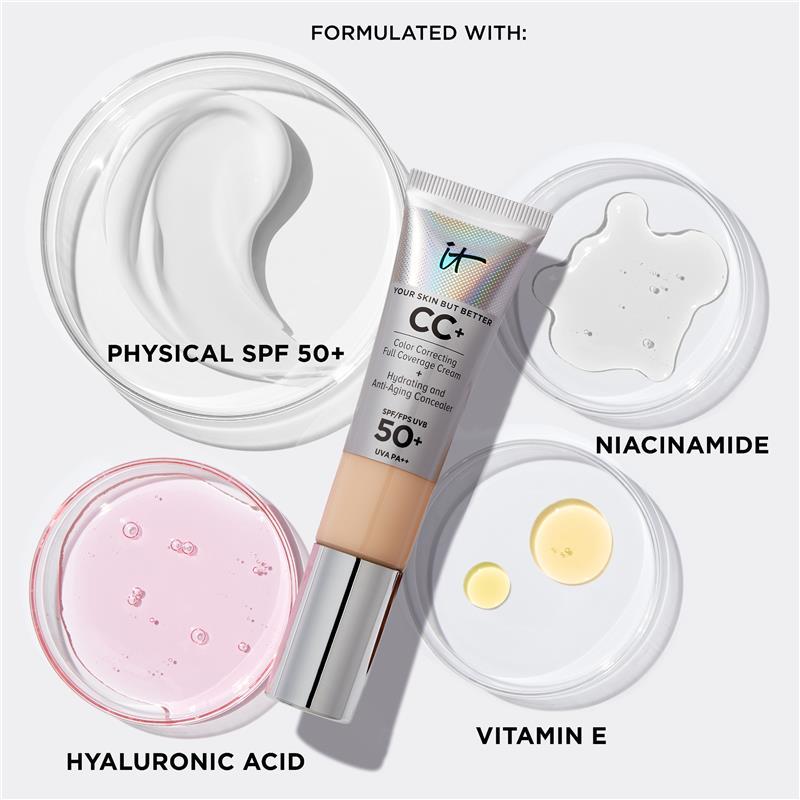 IT Cosmetics Your Skin But Better CC+ Cream SPF50 Light 32ml 