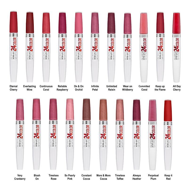 Maybelline Superstay 24 Lip Color Timeless Rose