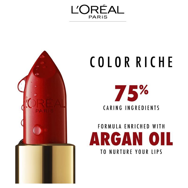 L'Oreal Paris Color Riche Classic Satin Lipstick 630 Beige A Nu