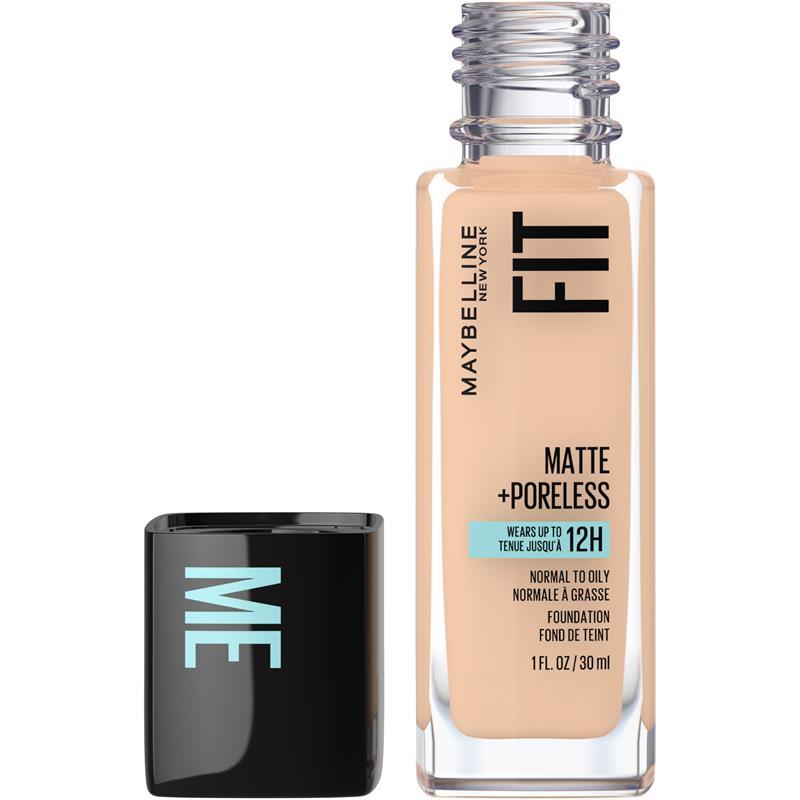 Maybelline Fit Me Matte & Poreless Mattifying Liquid Foundation - Creamy Beige 122