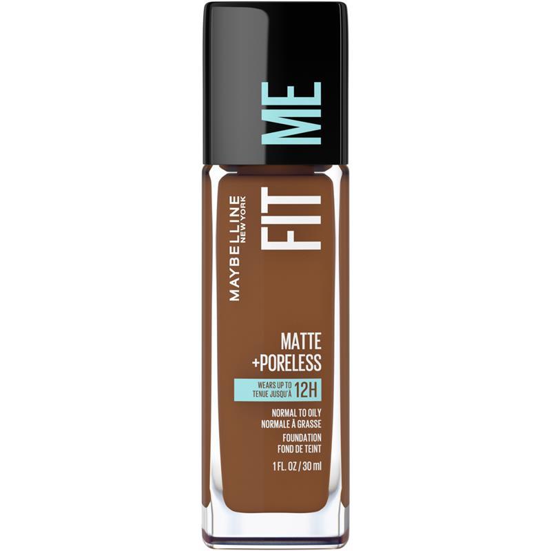 Maybelline Fit Me Matte Poreless Foundation Deep Bronze