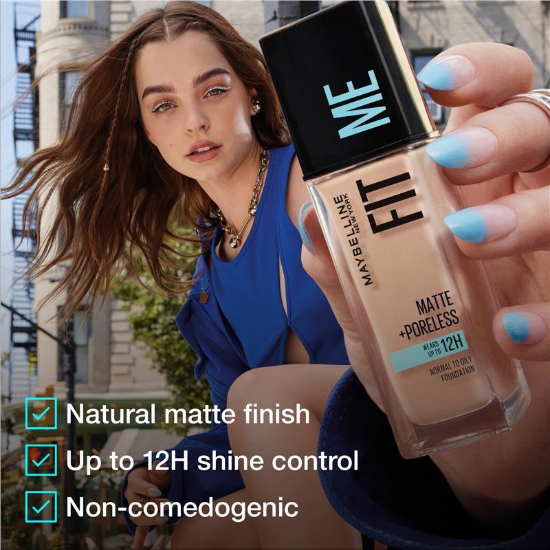 Maybelline Fit Me Matte Poreless Foundation Natural Buff