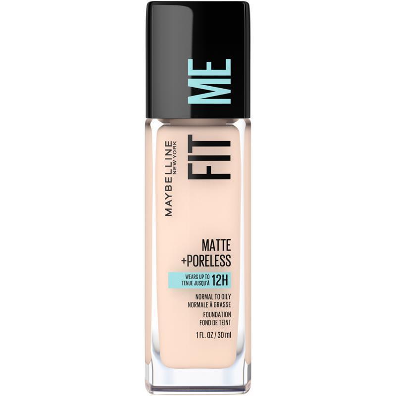 Maybelline Fit Me Matte & Poreless Mattifying Liquid Foundation - Fair Porcelain 102