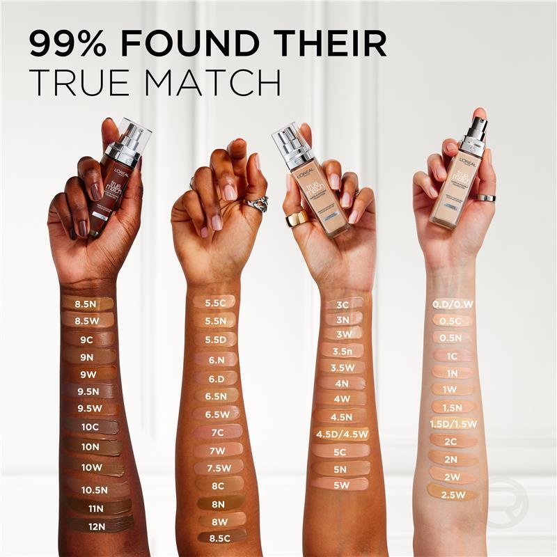 L'Oreal Paris True Match Super-Blendable Foundation 8.5W