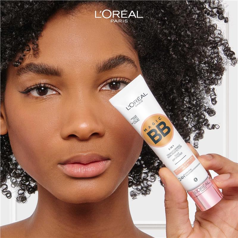 L'Oreal Paris BB C'est Magic BB Cream 5 In 1 Skin Perfector 05 Medium Dark