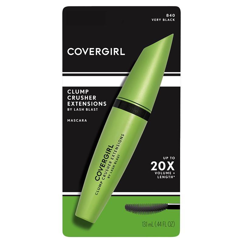 Covergirl Clump Crusher Extensions Mascara Very Black 13.1 mL