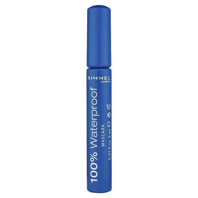 Rimmel 100% Waterproof Mascara 002 Brown/Black