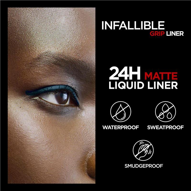 L'Oreal Paris Infallible Grip 24H Matte Liquid Liner 04 Emeraude
