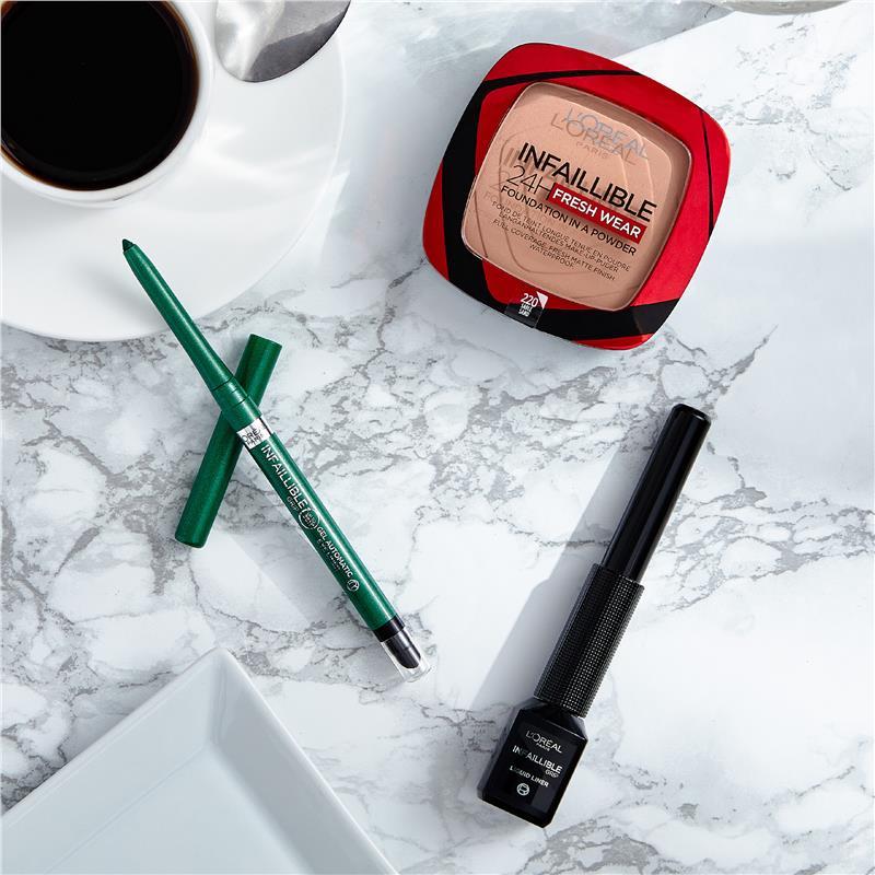 L'Oreal Paris Infallible Grip 24H Matte Liquid Liner 04 Emeraude