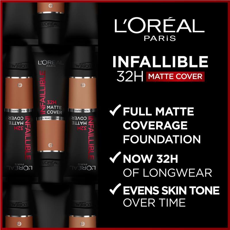 L'Oreal Paris Infallible 32H Matte Cover 4% Niacinamide 110