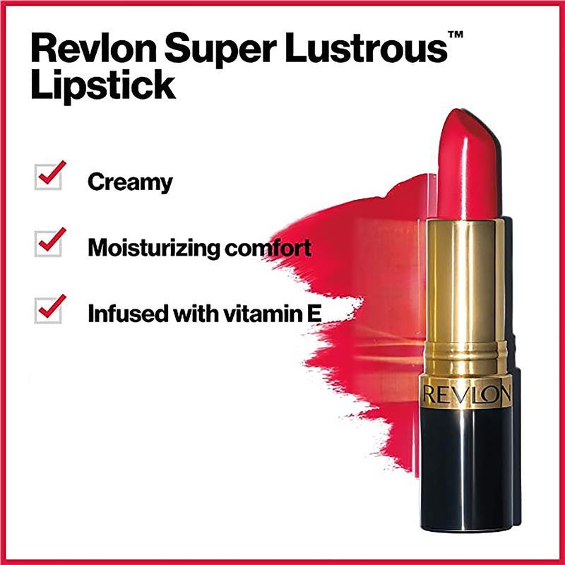 Revlon Super Lustrous Lipstick Super Red