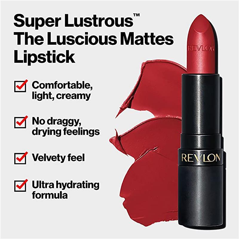 Revlon Super Lustrous Luscious Mattes Lipstick in Insane