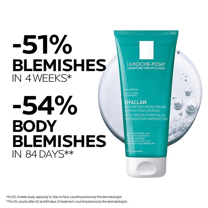 La Roche Posay Effaclar Micro Peeling Purifying Gel 200ml